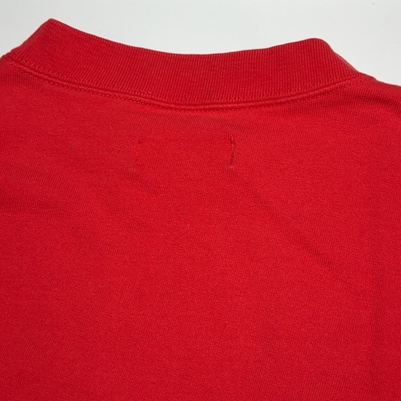 Esprit 90s 00s Vintage Pullover Crewneck Sweater Red Medium - Picture 11 of 12